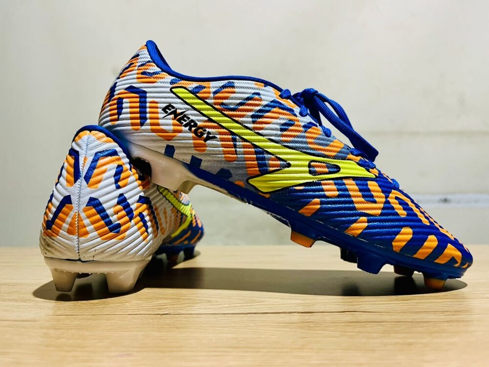 Anza Energy Men's Football Boots (Blue & White) - Image 2