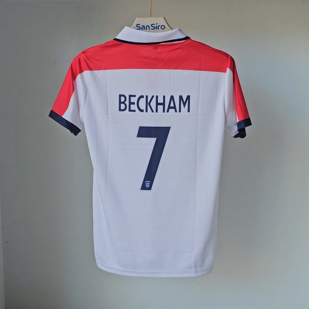 England 2004 Home David Beckham - Image 2