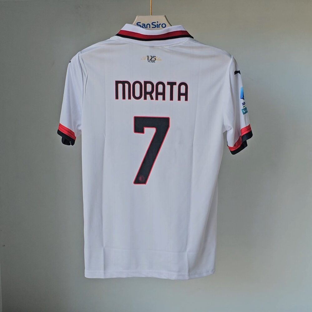 AC Milan 2024-25 Away Alvaro Morata - Image 2