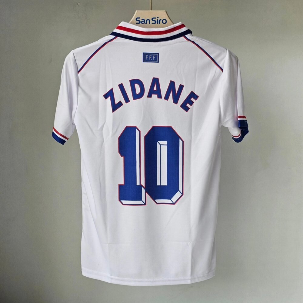 France 1998 Away Zinedine Zidane - Image 4