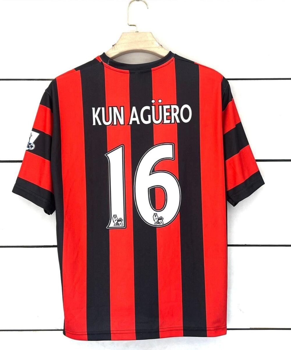 Manchester City 2011-12 Away Kun Aguero - Image 2
