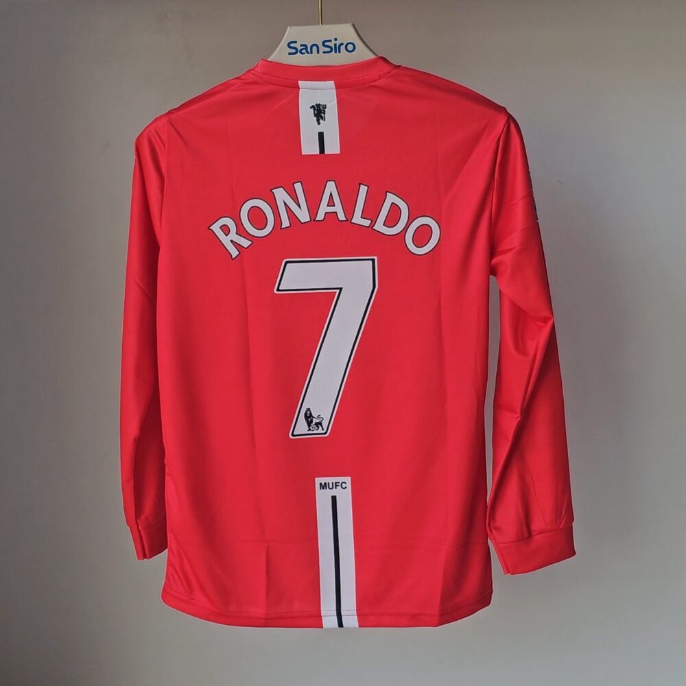 Manchester United 2007-08 Home Cristiano Ronaldo - Image 2