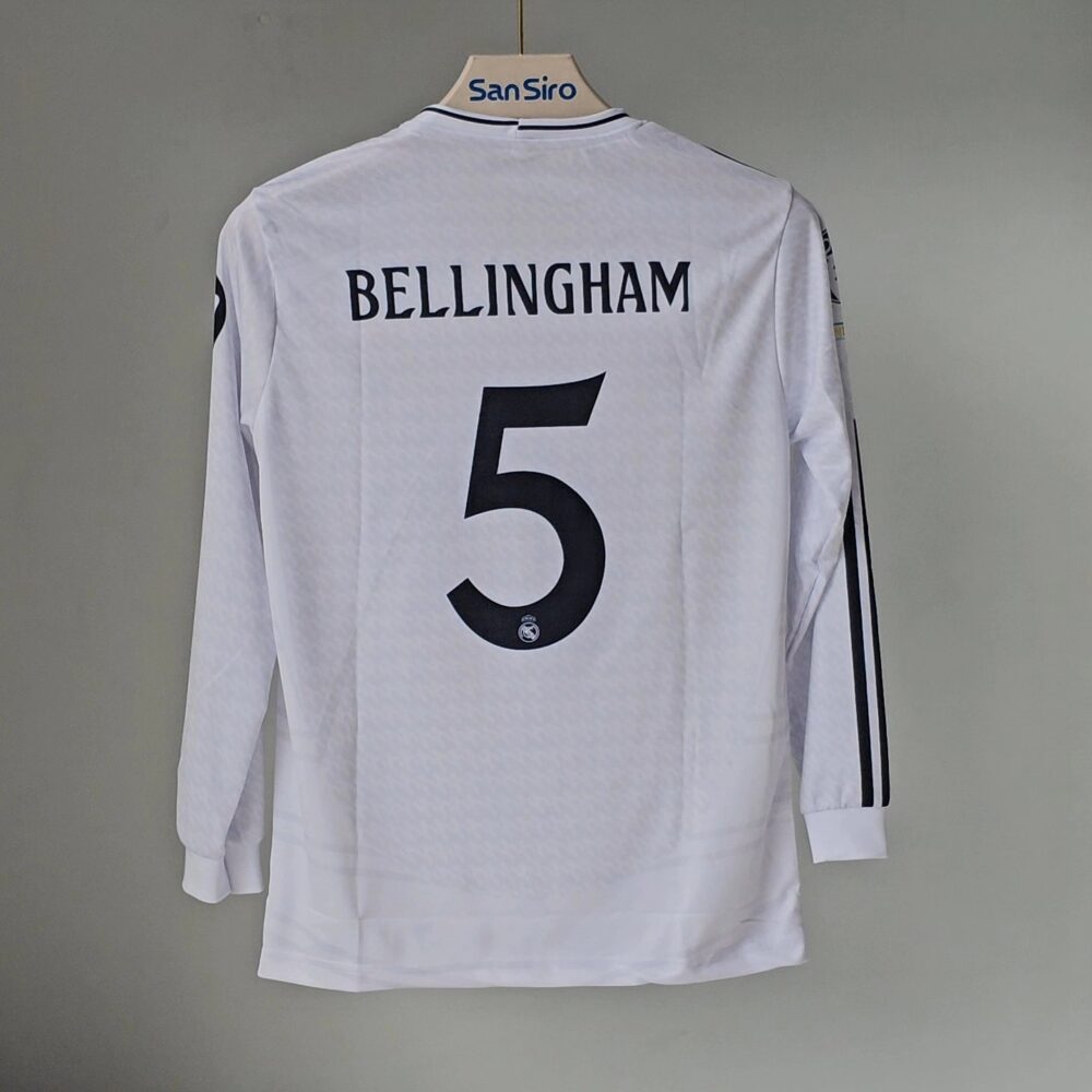 Real Madrid 2024-25 Home Jude Bellingham - Image 2