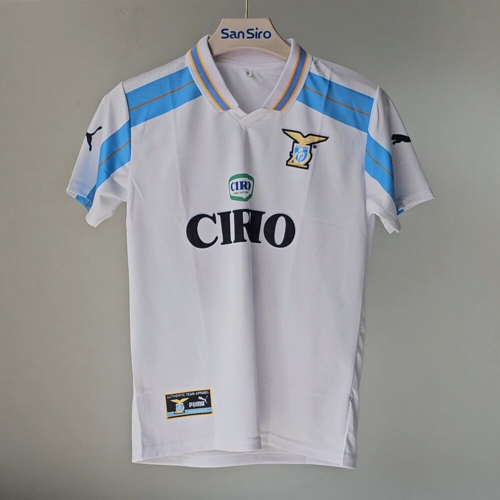 SS Lazio 1999-00 Centenary Home Pavel Nedved