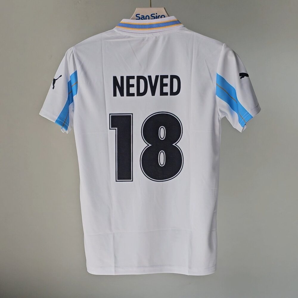 SS Lazio 1999-00 Centenary Home Pavel Nedved - Image 2