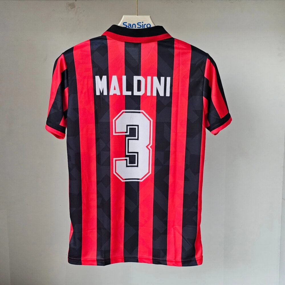 AC Milan 1992-93 Home Paolo Maldini - Image 2