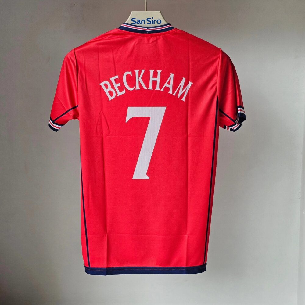 England 2002 Away David Beckham - Image 2