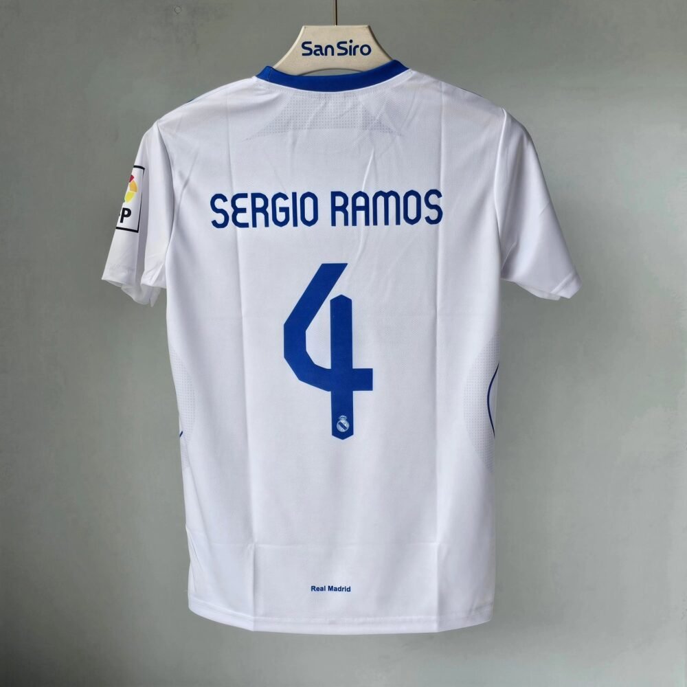 Real Madrid 2007-08 Home Sergio Ramos - Image 2