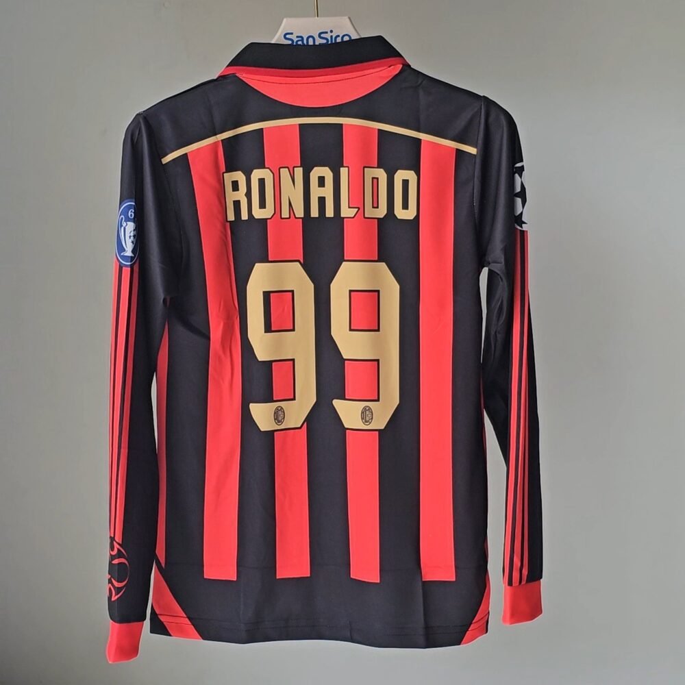 AC Milan 2006-07 Home Ronaldo Nazario - Image 2