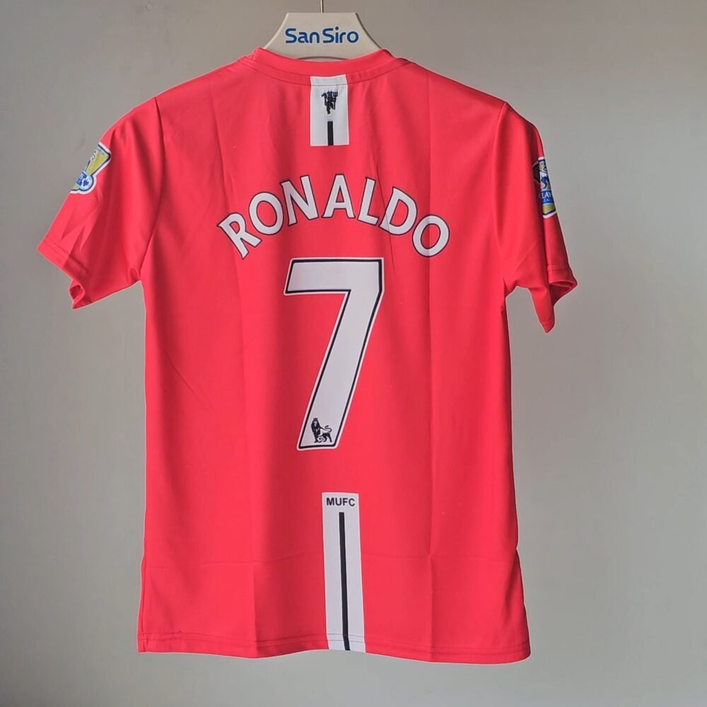 Manchester United 2007-08 Home Cristiano Ronaldo - Image 2