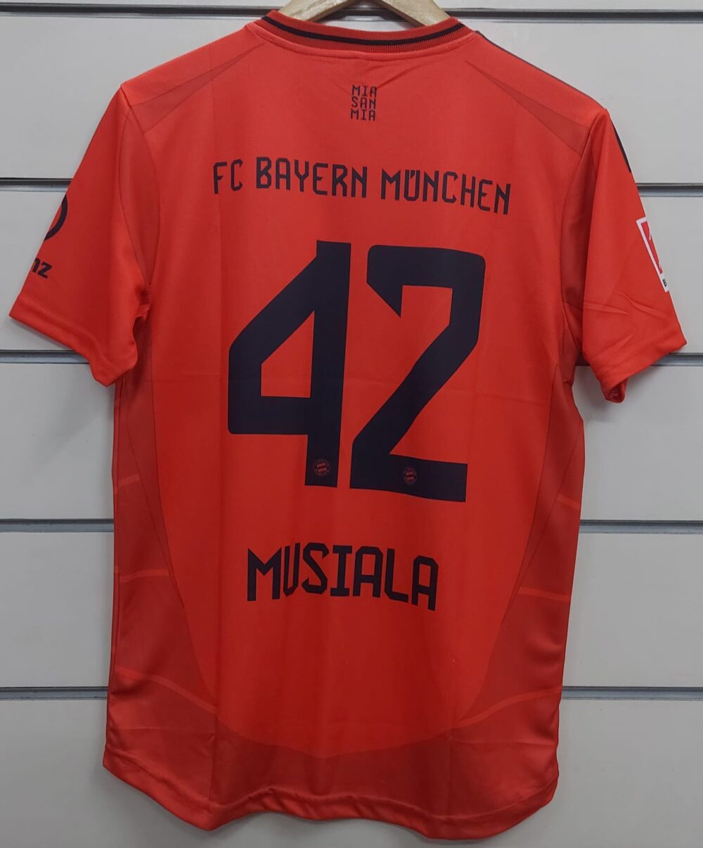 Fc Bayern Munich 2024-25 Home Jamal Musiala - Image 2