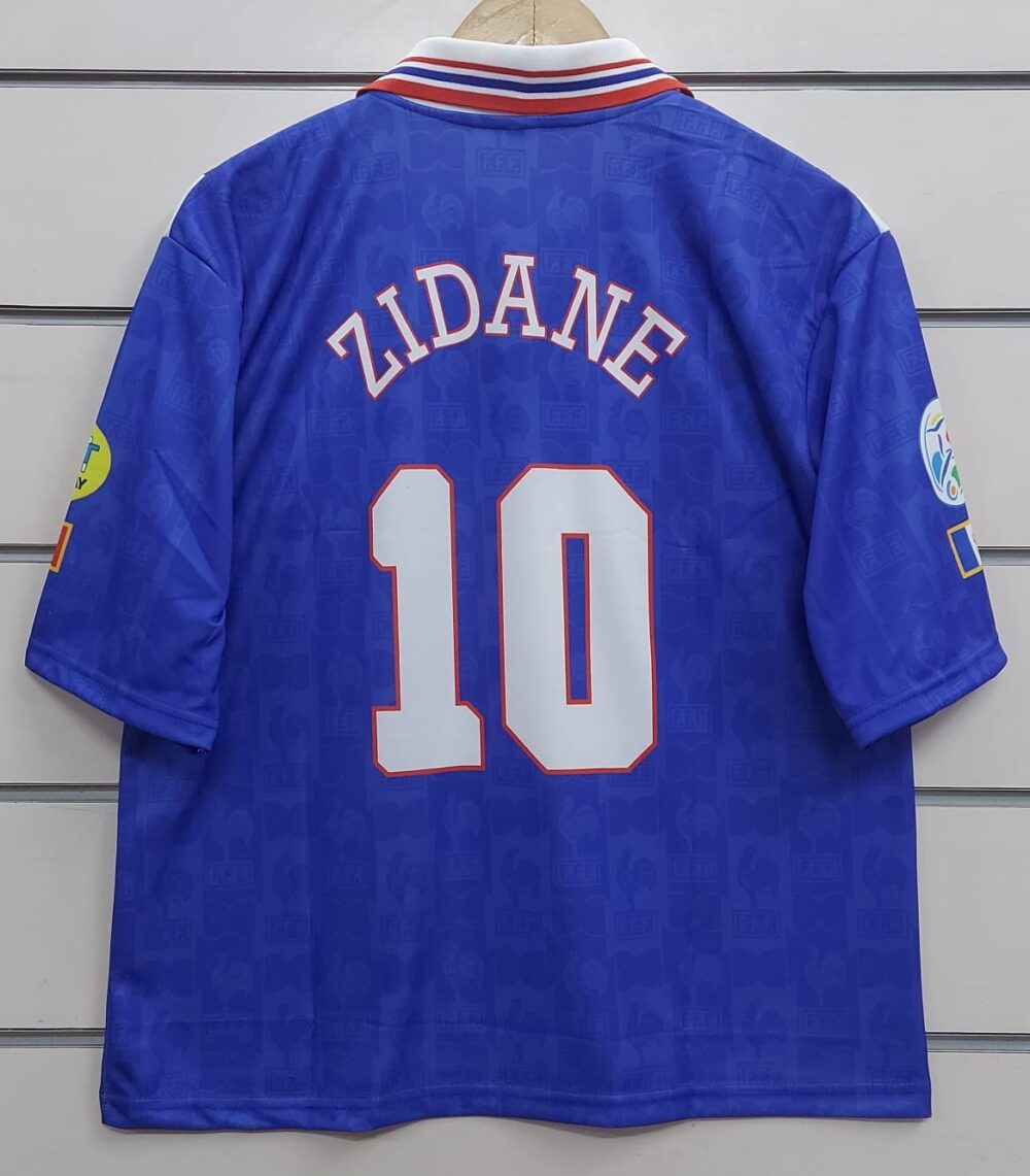 France 1996-97 Home Zinedine Zidane - Image 2