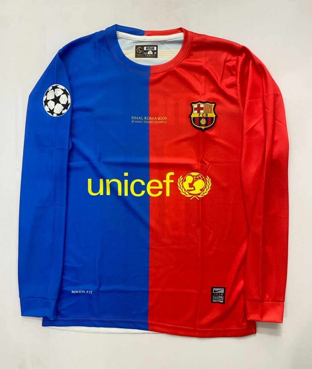 Barcelona 2008-09 Final Home Lionel Messi