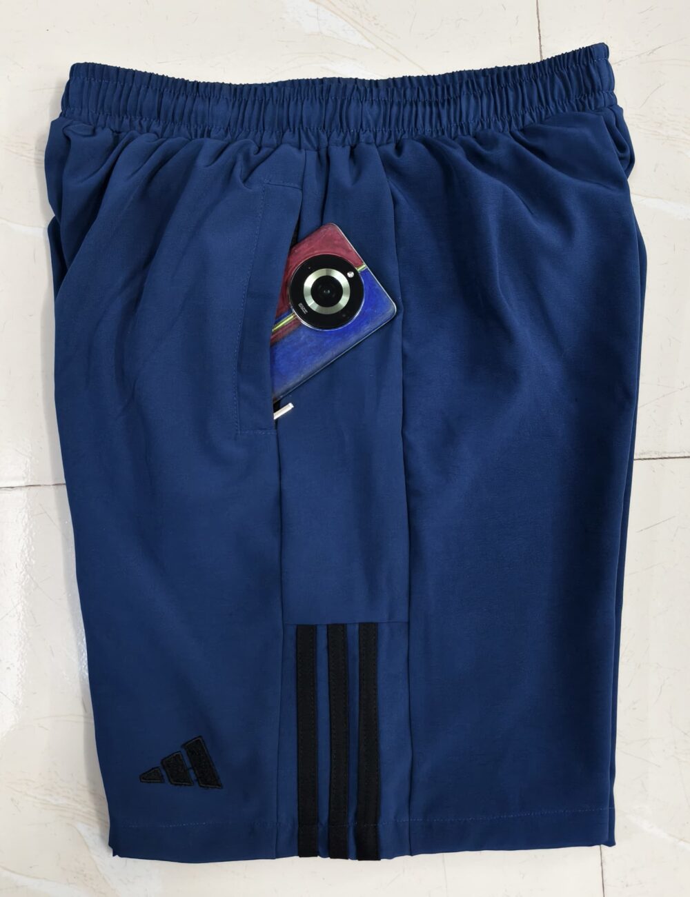 NS LYCRA NET SHORTS WITH ZIP POCKET