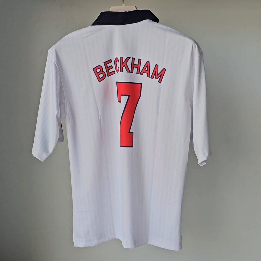 England 1998 Home Beckham - Image 2