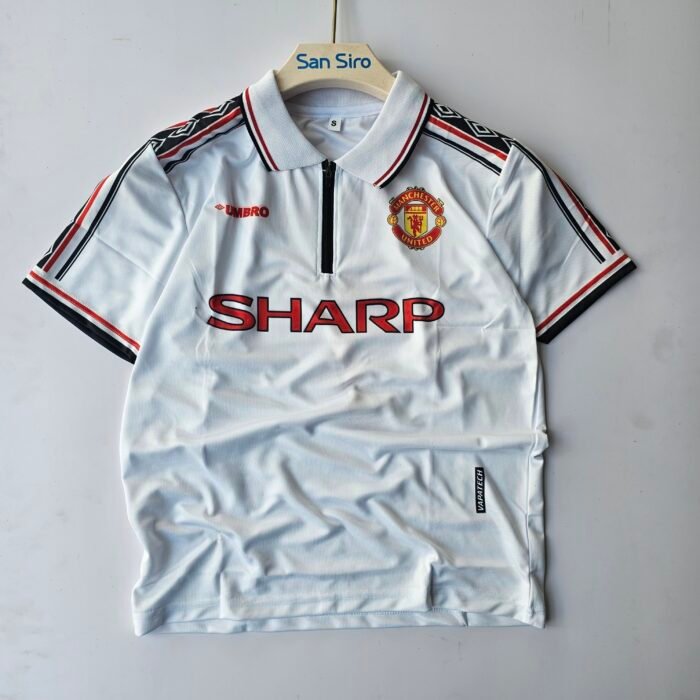 Manchester United 1998-99 Special Edition White David Beckham