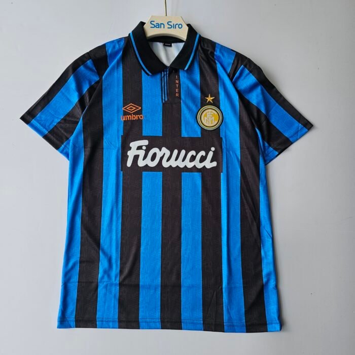 Inter Milan 1992-93-94 Home Dennis Bergkamp